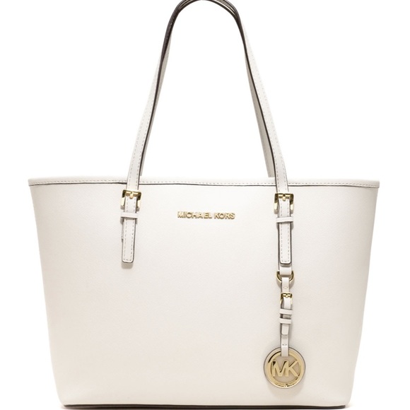 white michael kors tote - Picture 1 of 1